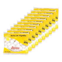 Kit 10 Pacotes de Bolas de Algodão Limpeza Facial Maquiagem Sussex 50g Kit 10 Pacotes de Bolas de Algodão Limpeza Facial Maquiagem Sussex 50g