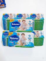 Kit 10 Pacotes G Fraldas Baby Sec Conforto e Proteção para o Bebê