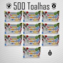 Kit 10 Pacotes Toalhas Umedecidas TURMINHA DA BAGUNÇA 50 Folhas 20x13 cm