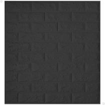 Kit 10 Painel 3D Revestimento de Parede Tijolinho Autocolante Lorben