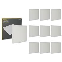 Kit 10 Painel Led Plafon 25w 6500k Bivolt Embutir Quadrado Cod: ALUT000502-10 Alut By Avant