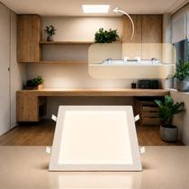 Kit 10 Painel Led Plafon Aluminio Embutir 24w 4000k Branco Neutro 29x29 Quadrado ALUT190074-10 Alut Kit 10 Painel Led Plafon Aluminio Embutir 24w 4000k Branco Neutro 29x29 Quadrado ALUT190074-10 Alut