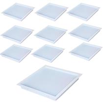 Kit 10 Painel Led Plafon Embutir 2700k A 6500k 24w Avant Kit 10 Painel Led Plafon Embutir 2700k A 6500k 24w Avant