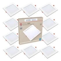 Kit 10 Painel Plafon 30w Embutir Branco Frio 6500k 127v 220v Avant