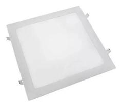 Kit 10 Painel Plafon Led Embutir Slim 15x15 12w Quadrado