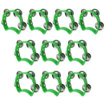 Kit 10 Pandeiros Meia Lua Infantil Verde New York