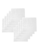 Kit 10 Pano De Boca Luxo Com Faixa Pinte E Borde 35X35Cm Kit 10 Pano De Boca Luxo Com Faixa Pinte E Borde 35X35Cm