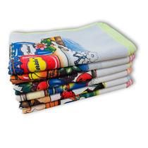 Kit 10 Pano De Prato Copa Guardanapo Estampado Premium