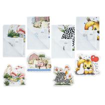 Kit 10 Pano de Prato Estampado Búzios - 59cm X 40cm Kit 10 Pano de Prato Estampado Búzios - 59cm X 40cm
