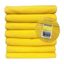 Kit 10 Pano De Prato Pé De Galinha Coloridos - 5 Cores - 100% Algodão