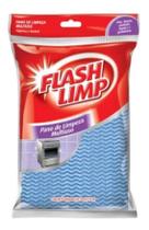 Kit 10 pano limpeza multi-uso flash limp