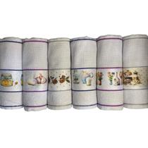 Kit 10 Pano Prato Atoalhado Felpudo 45X70 100% Algodão Kit 10 Pano Prato Atoalhado Felpudo 45X70 100% Algodão