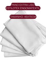 Kit 10 Panos Copa Extra Branco Estilotex 70x45cm Kit 10 Panos Copa Extra Branco Estilotex 70x45cm