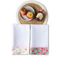 Kit 10 Panos Copa Prato Barrado Multiuso Premium - Rubber Store