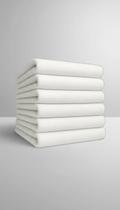 Kit 10 Panos De Chão Algodão 35x55cm Branco Kit 10 Panos De Chão Algodão 35x55cm Branco