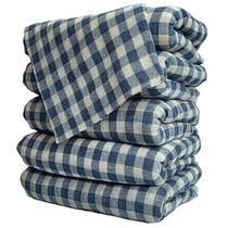 Kit 10 Panos De Chão Grande Xadrez Limpeza Reforçado Tamanho 75x45 Saco Duplo Atacado Alta Qualidade e Resistência