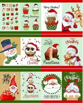 Kit 10 Panos de Copa Atoalhado Estampado Natal Teka Primore Sortidos 40 cm X 65 cm Kit 10 Panos de Copa Atoalhado Estampado Natal Teka Primore Sortidos 40 cm X 65 cm