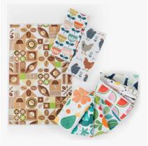 Kit 10 Panos De Prato Seca Mais Guardanapos Coloridos Macios Cor Variados Kit 10 Panos De Prato Seca Mais Guardanapos Coloridos Macios Cor Variados