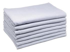 Kit 10 Panos Fraldinhas 45x50 Cm Atacado Polimento Limpeza