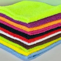Kit 10 Panos Sortidos Limpa Vidro Flanela Multiuso Microfibra Limpeza Rápida 30x30