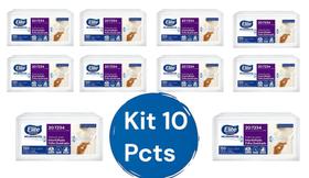 Kit 10 Papel Folha Quadrupla Interfolhado Elite Kit 10 Papel Folha Quadrupla Interfolhado Elite