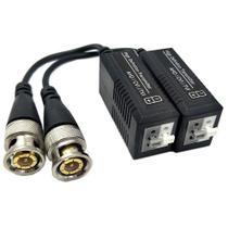 Kit 10 Par De Conector Video Balun Câmeras HD CVI TVI Engate Rápido 505