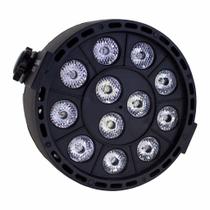 Kit 10 Par Led 12 Leds De 1W Rgbw Dmx Luatech