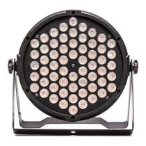 Kit 10 Par Led Slim 60 Leds Rgbwa 3W + Dmx512 + Fumaça 1200W