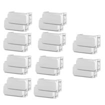 Kit 10 (par) modulo cego compose branco