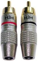 Kit 10 par rca hr009 vermelho e preto