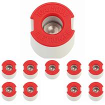 KIT 10 Parafuso Ajuste Diazed 10a 500v