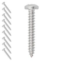 Kit 10 Parafuso Auto Atarraxante Panela Phillips Aço 3,9X32 Concreto Madeira Alvenaria Moveis