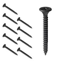 Kit 10 Parafuso Drywall Trombeta Ponta Agulha 3,5X35mm Gesso Auto-Perfurante móveis painéis de Madeira