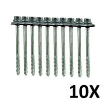 Kit 10 Parafuso para Telha com Arruelas 5/16''X110 mm Kit 10 Parafuso para Telha com Arruelas 5/16''X110 mm