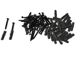 Kit 10 Parafuso Philips Preto 4,0X30mm + Bucha 6mm Parede Kit 10 Parafuso Philips Preto 4,0X30mm + Bucha 6mm Parede