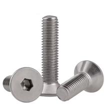 Kit 10 parafusos m6 30mm para chave allen aço inox qualidade