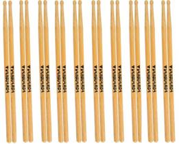 Kit 10 pares Baquetas Ponta de Madeira Vanguarda - Spanking