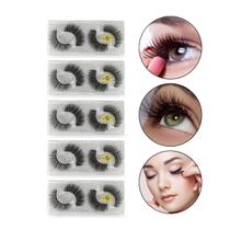 Kit 10 Pares Cílios Postiços 5D Natural Curvatura Suave 10mm Kit 10 Pares Cílios Postiços 5D Natural Curvatura Suave 10mm