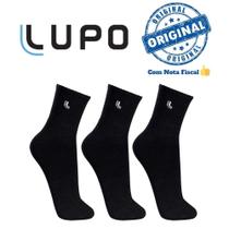 Kit 10 Pares De Meias Lupo Sport Cano Médio Algodão 37 A 44 Kit 10 Pares De Meias Lupo Sport Cano Médio Algodão 37 A 44