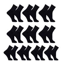 Kit 10 Pares de Meias Masculina Sport Cano Médio