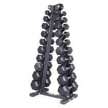 Kit 10 Pares Halteres Sextavados Emborrachados 1 a 10kg + Suporte Torre D1 Fitness Academia 110kg Kit 10 Pares Halteres Sextavados Emborrachados 1 a 10kg + Suporte Torre D1 Fitness Academia 110kg