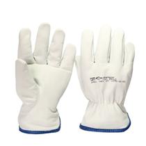 Kit 10 Pares Luva de Couro Vaqueta Petroleira Tam 10 EPI