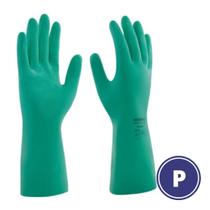 Kit 10 Pares Luva Latex C/ Forro Verde Tam P Mucambo