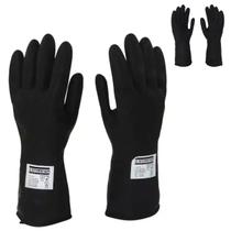 Kit 10 Pares Luvas Segurança EPI Latex Antiderrapante Pedreiro Preta Starfer Kit 10 Pares Luvas Segurança EPI Latex Antiderrapante Pedreiro Preta Starfer