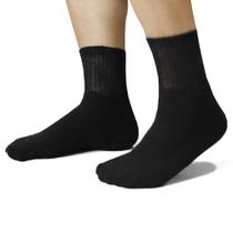 Kit 10 Pares Meia Masculina Cano Alto Algodão Alta Qualidade Kit 10 Pares Meia Masculina Cano Alto Algodão Alta Qualidade