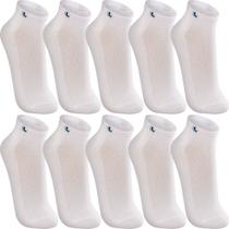 Kit 10 Pares Meias Lupo Original Algodão Masculina Feminina Cano Curto Baixo Soquete Atacado 3225