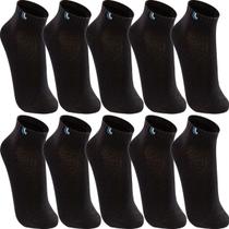 Kit 10 Pares Meias Lupo Original Algodão Masculina Feminina Cano Curto Baixo Soquete Atacado 3225