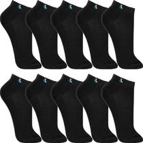 Kit 10 Pares Meias Lupo Original Algodão Masculina Feminina Cano Curto Baixo Soquete Atacado 3225