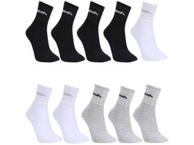 Kit 10 Pares Meias Mash 202.05D Cano Médio Kit 10 Pares Meias Mash 202.05D Cano Médio