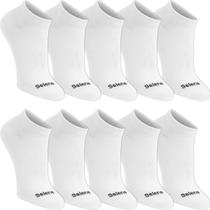 Kit 10 Pares Meias Selene Cano Curto Algodão Masculino Feminina Meia Baixo Soquete Confortável Academia Original Kit 10 Pares Meias Selene Cano Curto Algodão Masculino Feminina Meia Baixo Soquete Confortável Academia Original